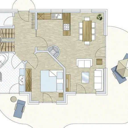 Reetdachhaus Am Bodden Mit Sauna * Fuhlendorf (Mecklenburg-Vorpommern)